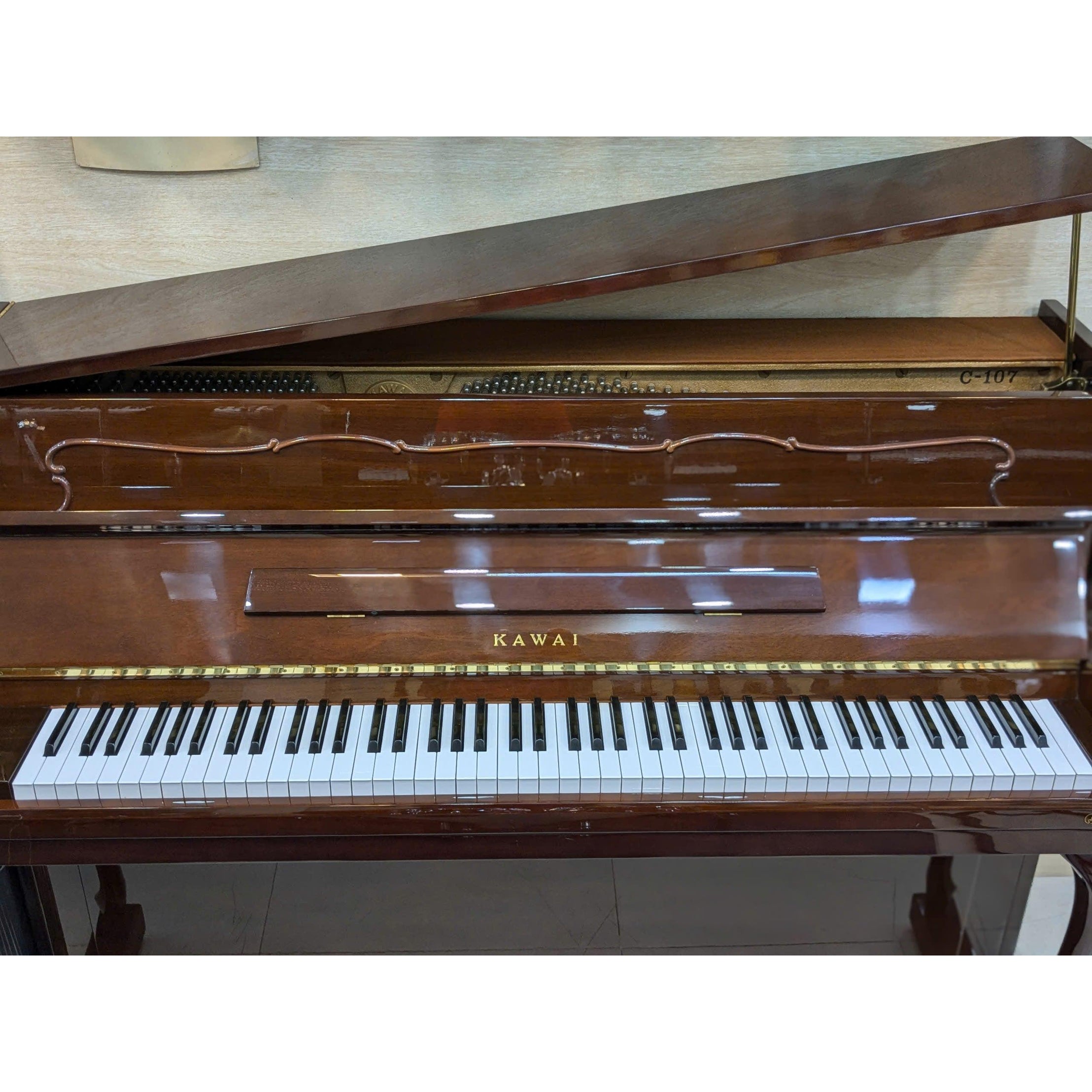 Đàn Piano Cơ Upright Kawai C-107 - Qua Sử Dụng-Mai Nguyên Music