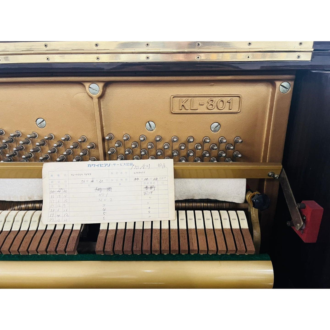 Đàn Piano Cơ Upright Kawai KL-801 - Qua Sử Dụng-Mai Nguyên Music