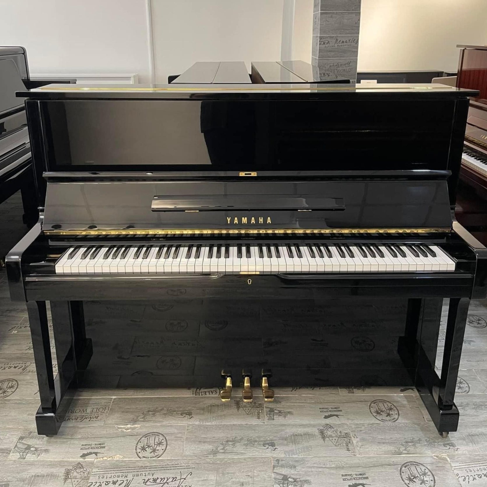 Đàn Piano Cơ Upright Yamaha U1H PE - Qua Sử Dụng-Mai Nguyên Music