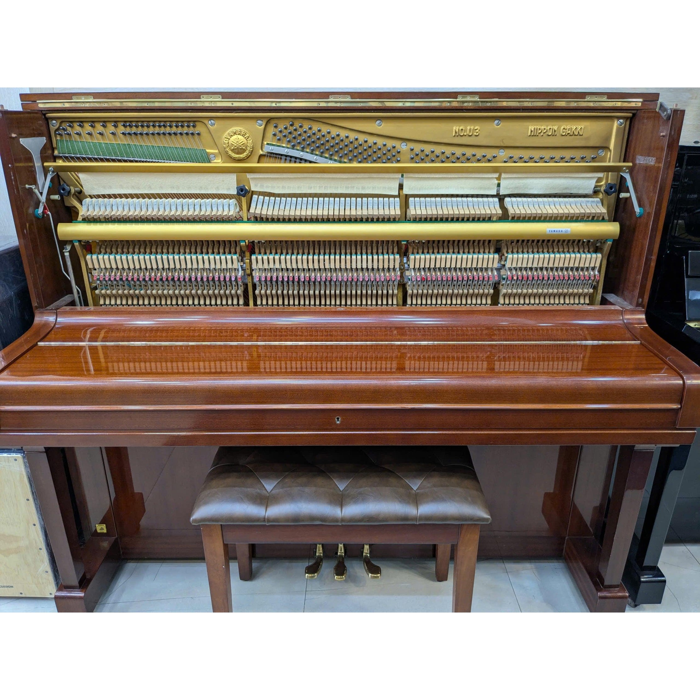 Đàn Piano Cơ Upright Yamaha U3F - Qua Sử Dụng-Mai Nguyên Music