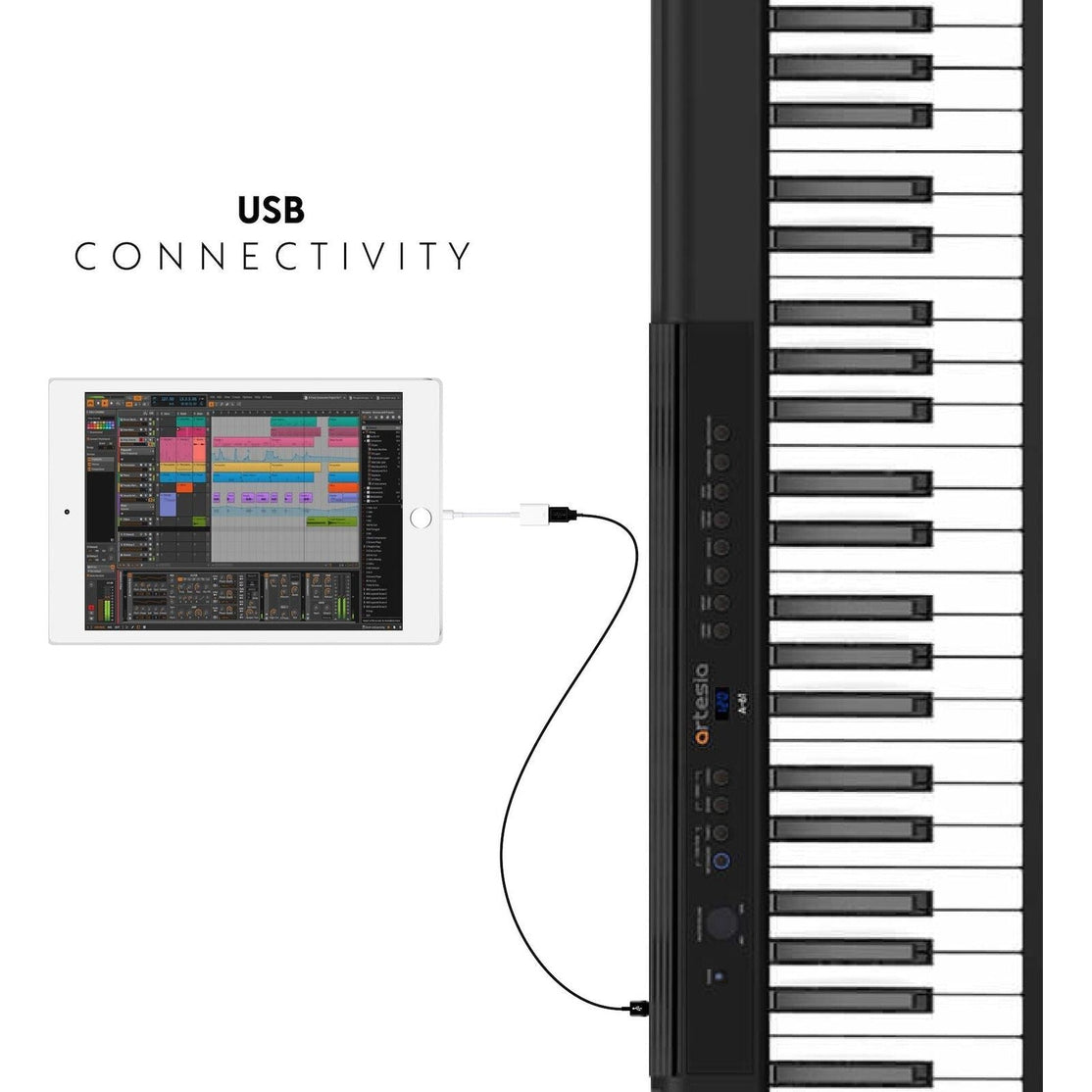 Đàn Piano Điện Artesia A-61-Mai Nguyên Music