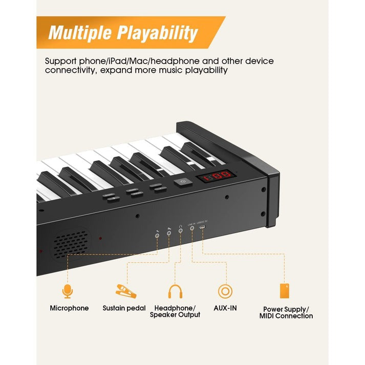 Đàn Piano Điện Konix PH61S-Mai Nguyên Music