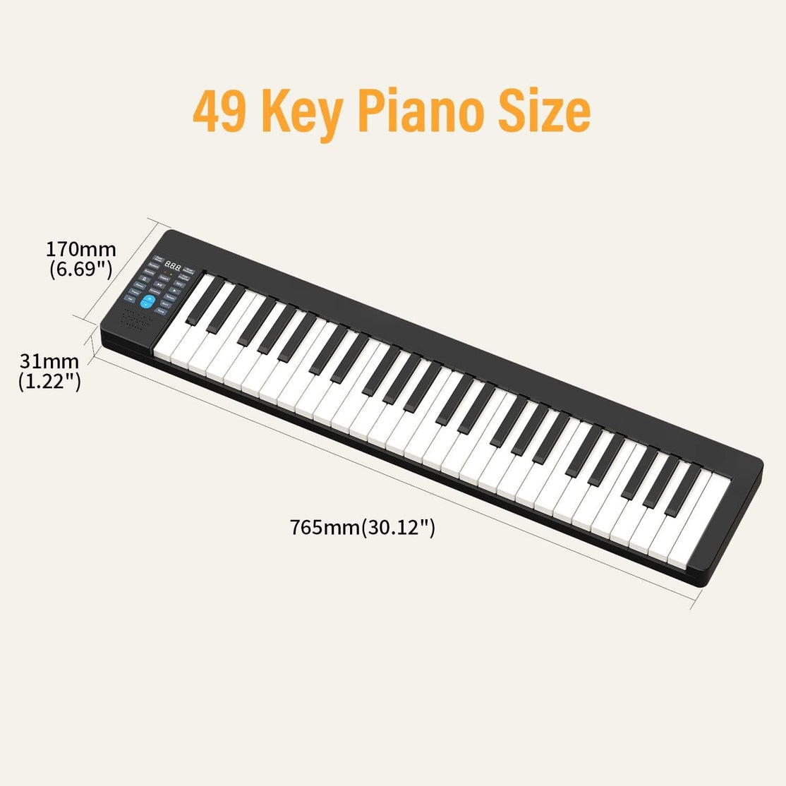 Đàn Piano Điện Konix PJ49Z-Mai Nguyên Music