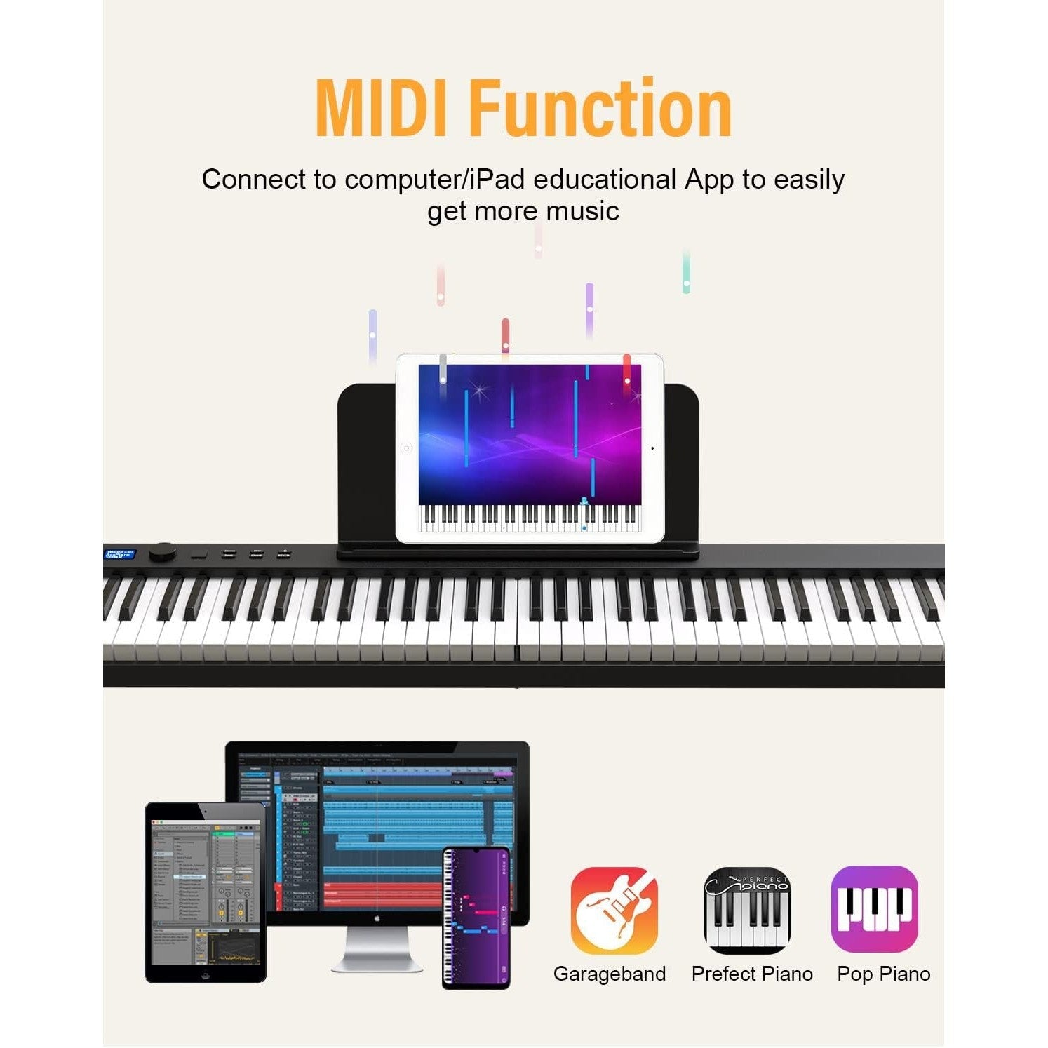 Đàn Piano Điện Konix PJ88C-Mai Nguyên Music