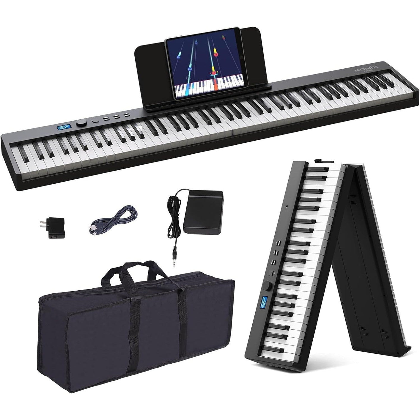 Đàn Piano Điện Konix PJ88C-Mai Nguyên Music