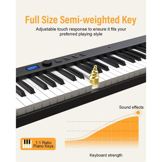 Đàn Piano Điện Konix PJ88CD-Mai Nguyên Music