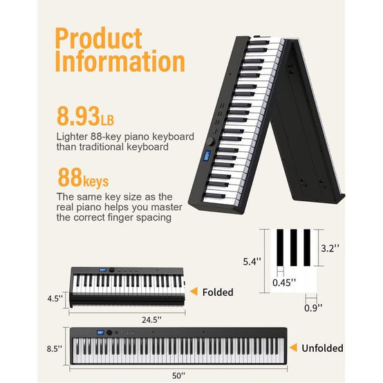 Đàn Piano Điện Konix PJ88CD-Mai Nguyên Music