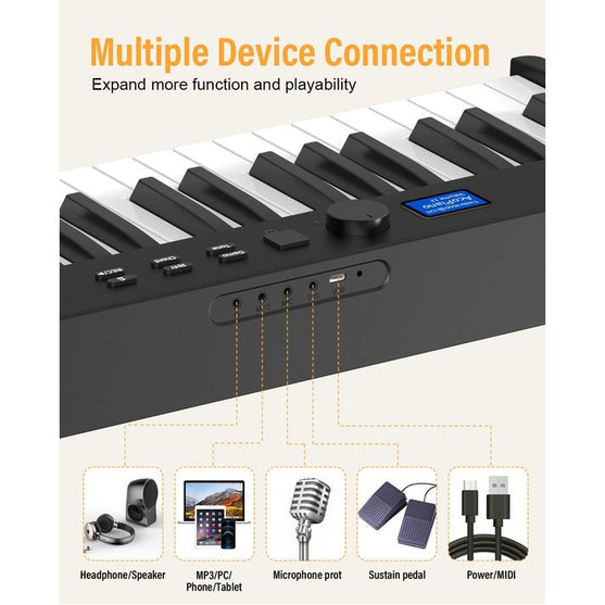 Đàn Piano Điện Konix PJ88CD-Mai Nguyên Music