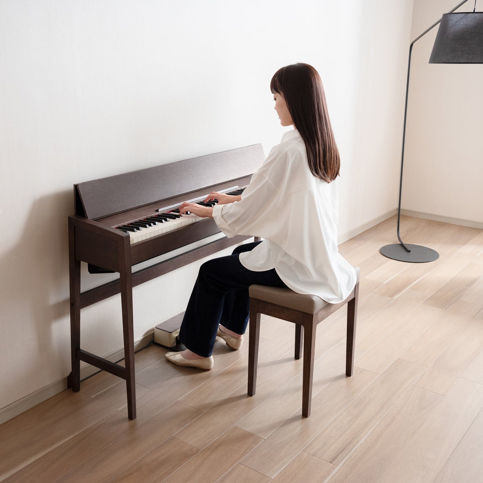 Đàn Piano Điện Roland Kiyola KF-25 - Smoked Oak-Mai Nguyên Music