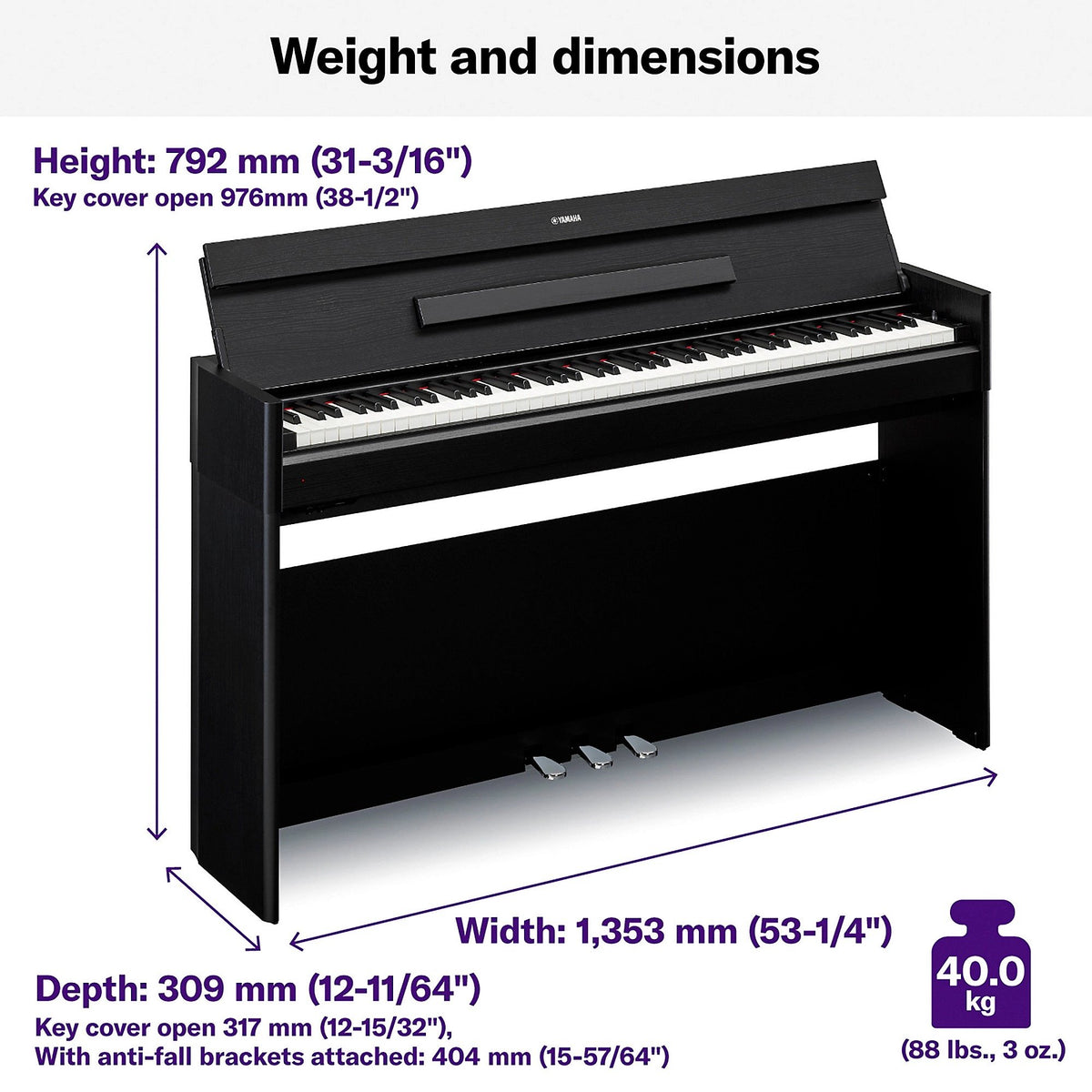 Đàn Piano Điện Yamaha YDP-S54 - Qua Sử Dụng