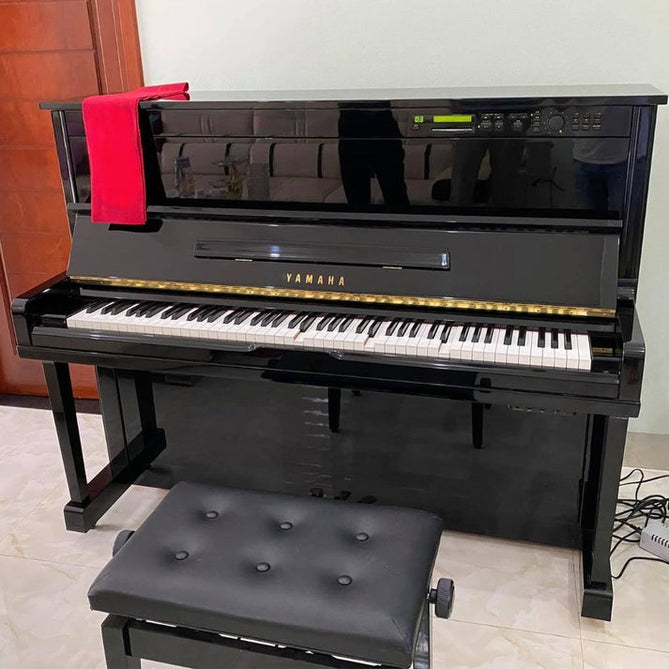 Đàn Piano Upright Yamaha HQ100SX Silent - Qua Sử Dụng-Mai Nguyên Music