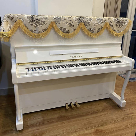 Đàn Piano Upright Yamaha MX200 White - Qua Sử Dụng-Mai Nguyên Music