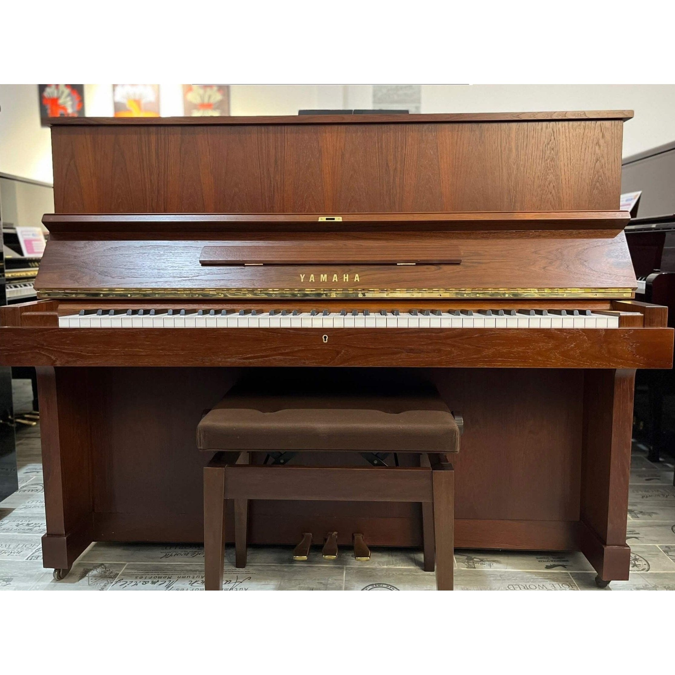 Đàn Piano Upright Yamaha W103 - Qua Sử Dụng-Mai Nguyên Music