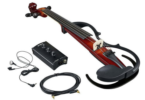 Đàn Silent Violin 5-dây Yamaha SV255, Shaded Brown