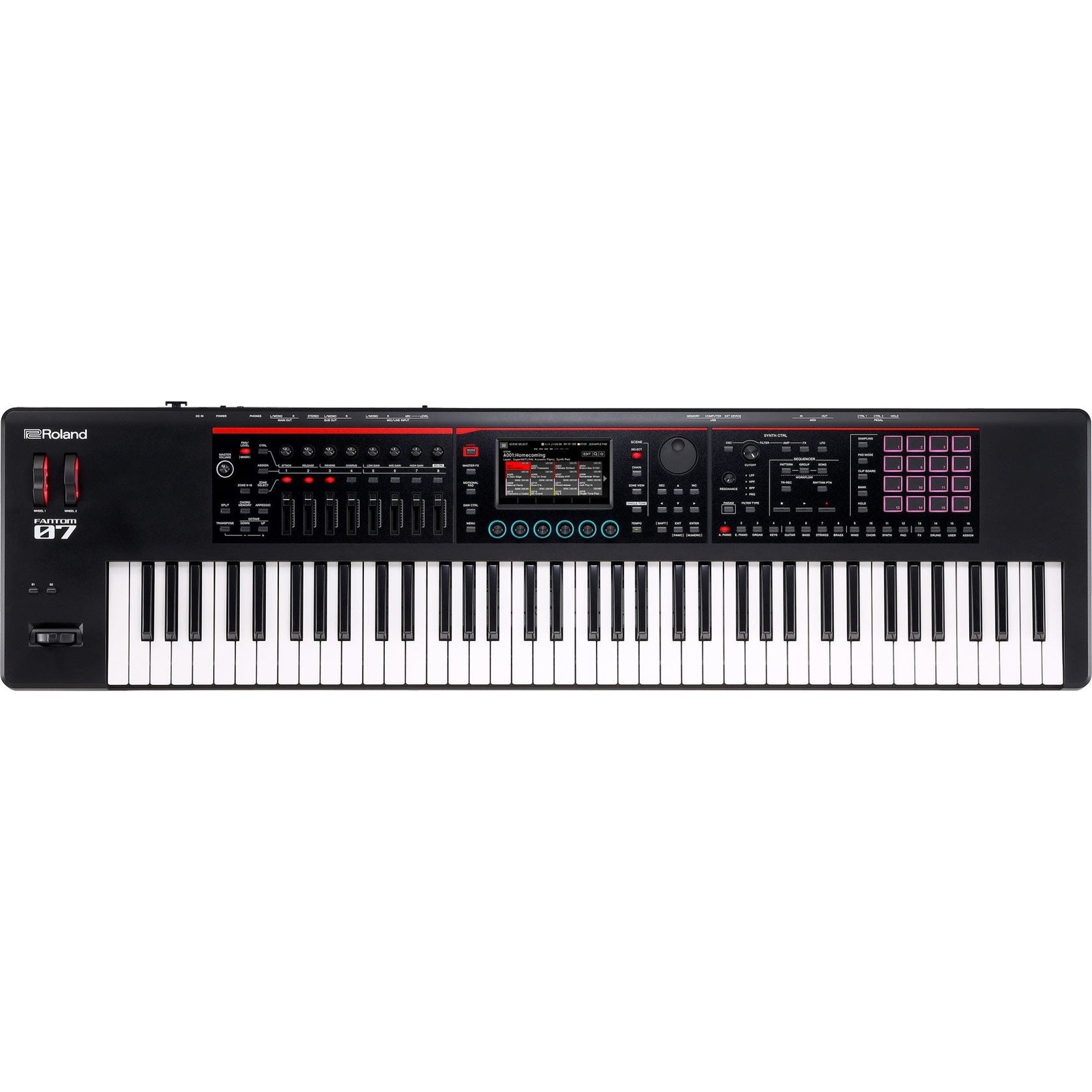 Đàn Synthesizer Keyboard Roland FANTOM-07-Mai Nguyên Music