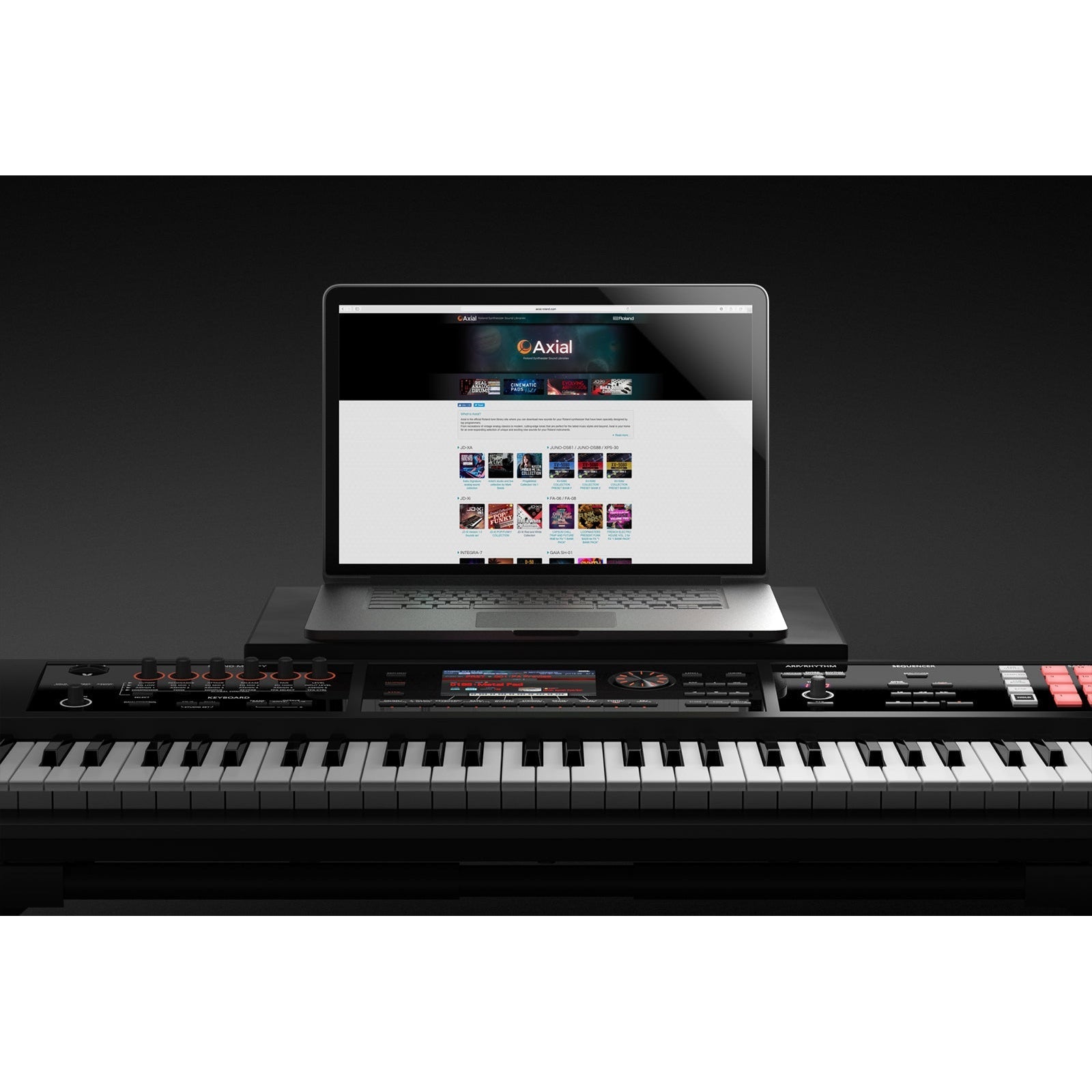Đàn Synthesizer Music Workstation Roland FA-07-Mai Nguyên Music