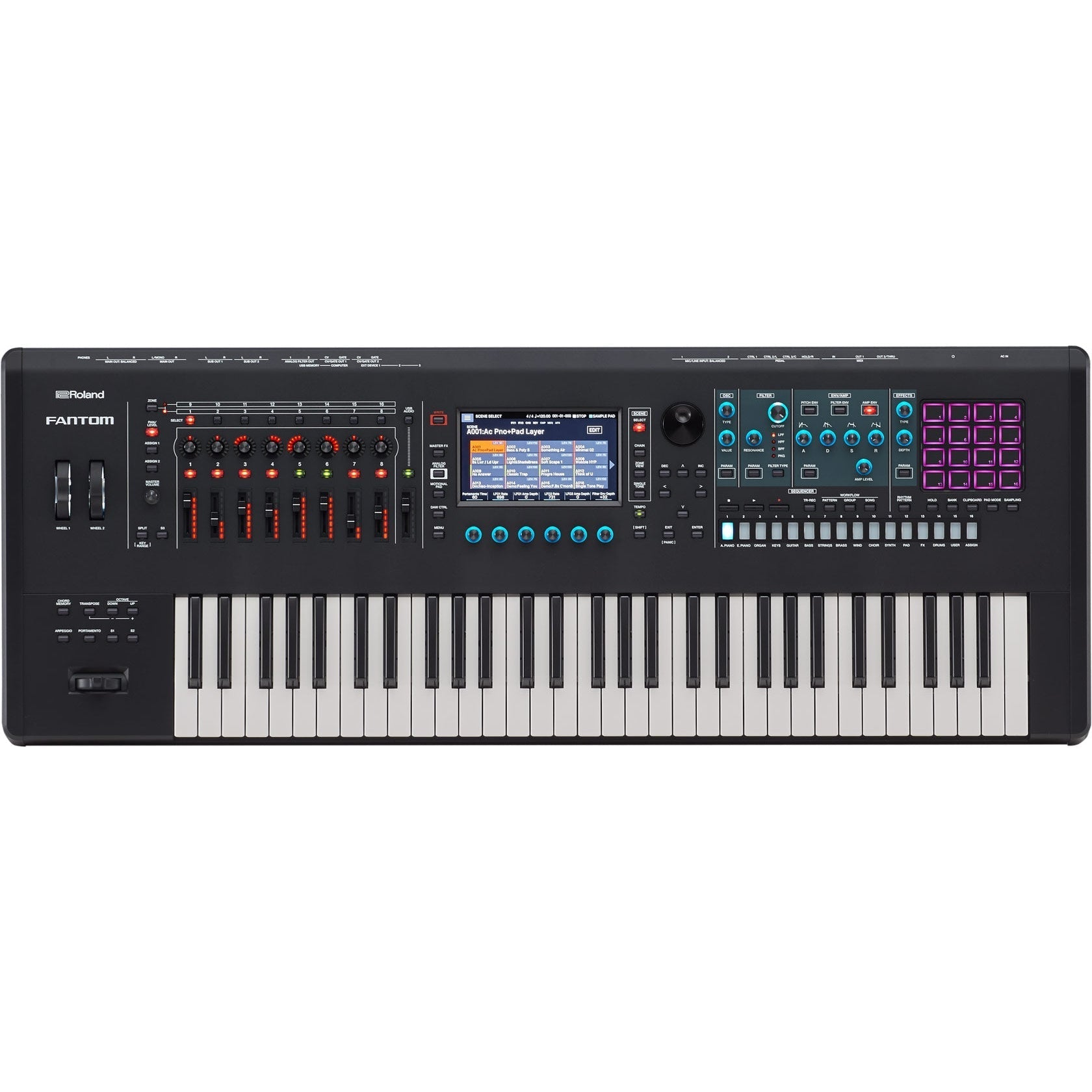 Đàn Synthesizer Roland FANTOM 6-Mai Nguyên Music