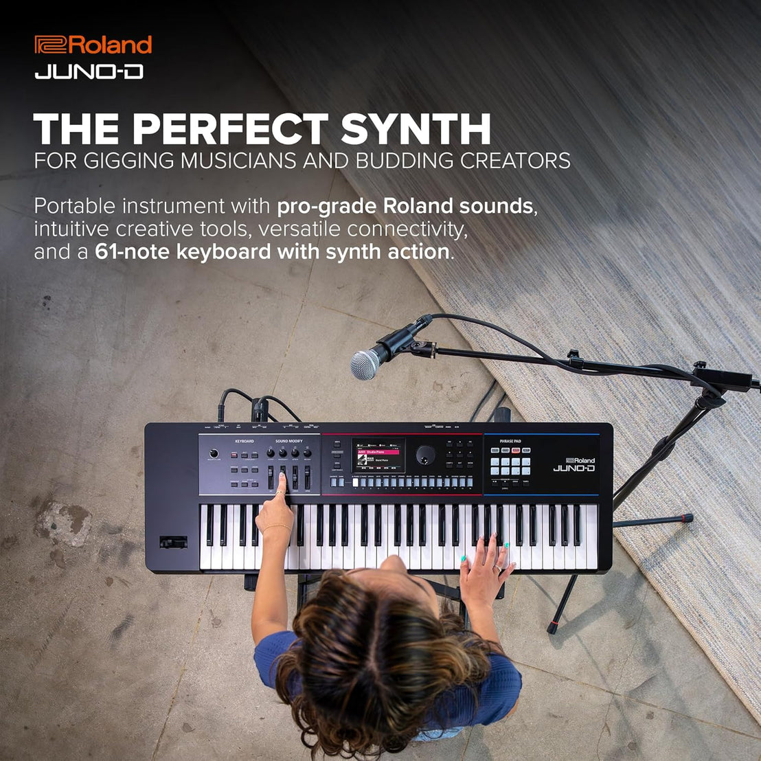 Đàn Synthesizer Roland JUNO-D6 61-Phím-Mai Nguyên Music