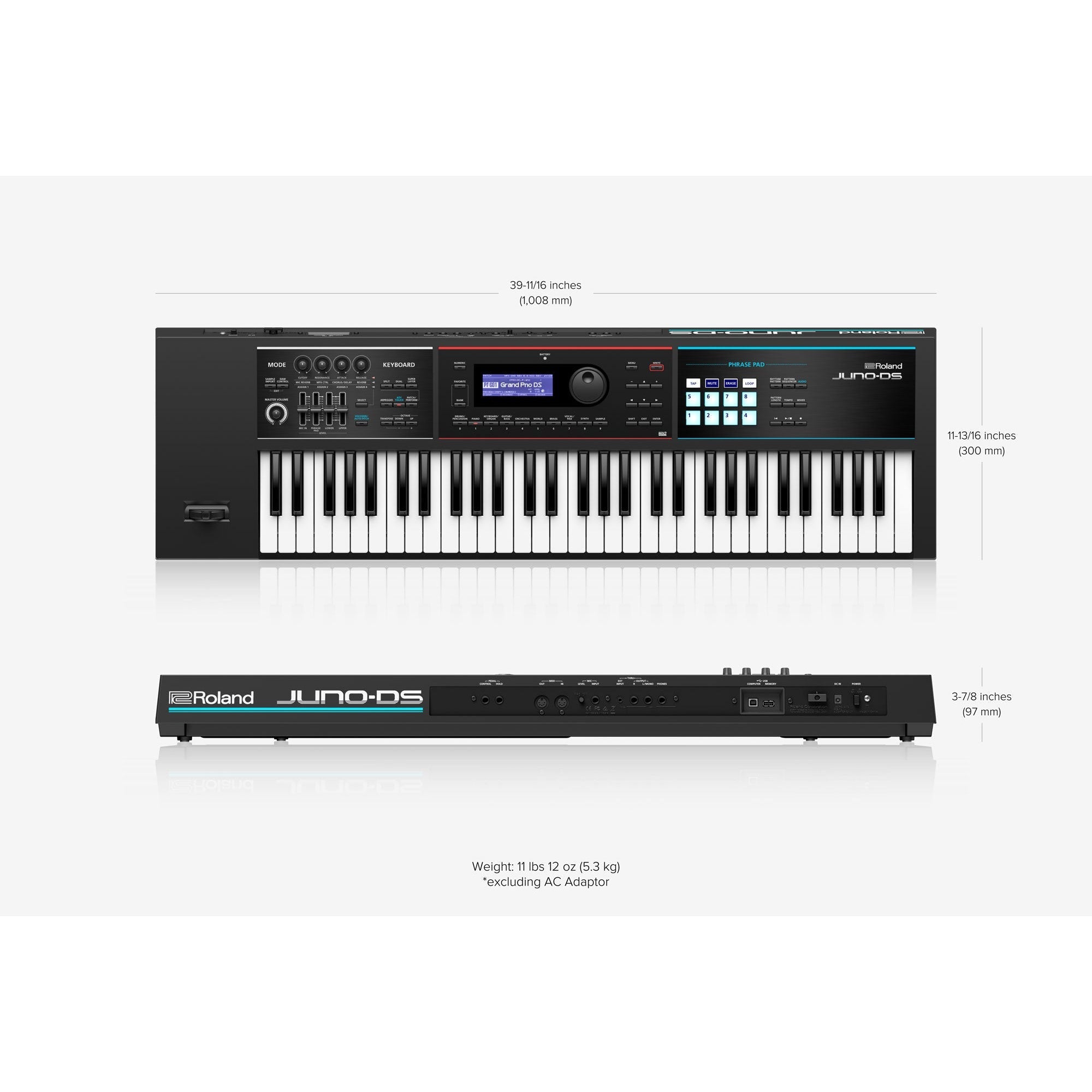 Đàn Synthesizer Roland JUNO-DS61-Mai Nguyên Music