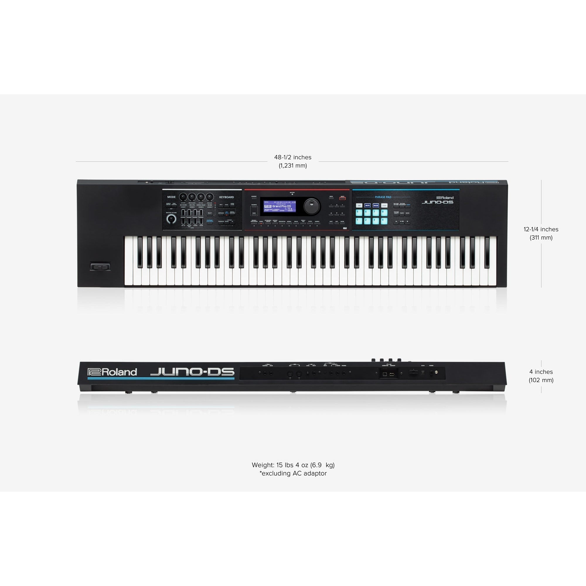 Đàn Synthesizer Roland JUNO-DS76-Mai Nguyên Music
