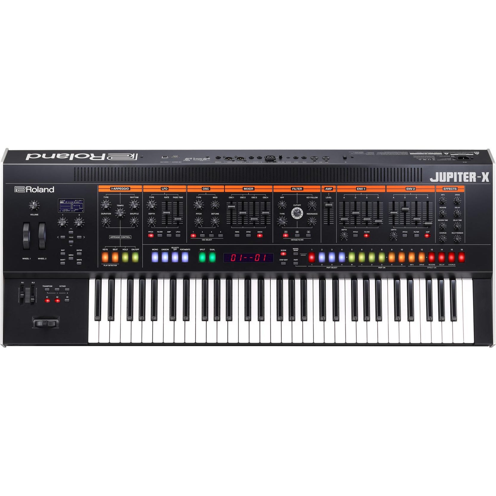 Đàn Synthesizer Roland Jupiter-X 61-Phím-Mai Nguyên Music