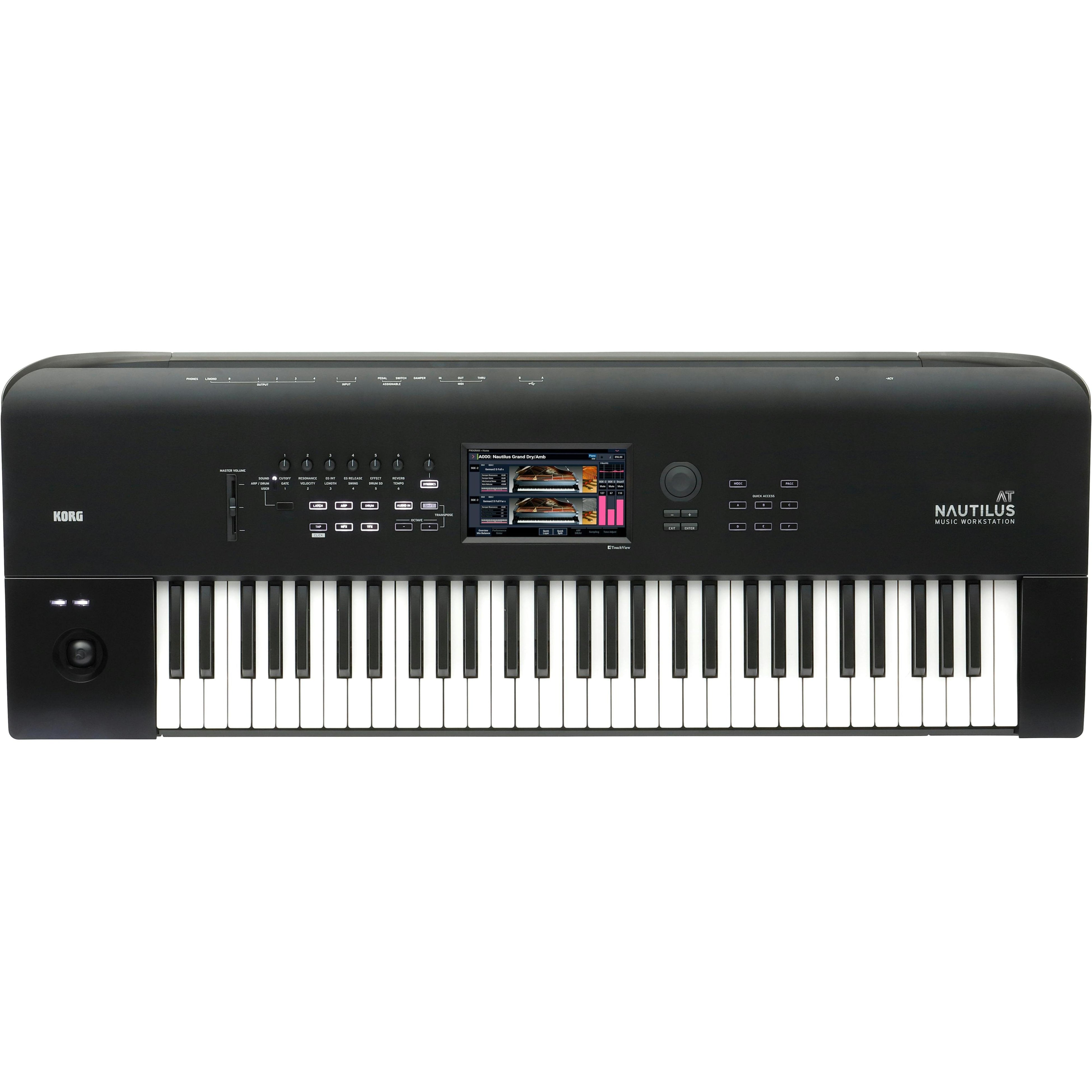 Đàn Synthesizer Workstation Korg Nautilus 61AT 61-Phím w/Aftertouch-Mai Nguyên Music
