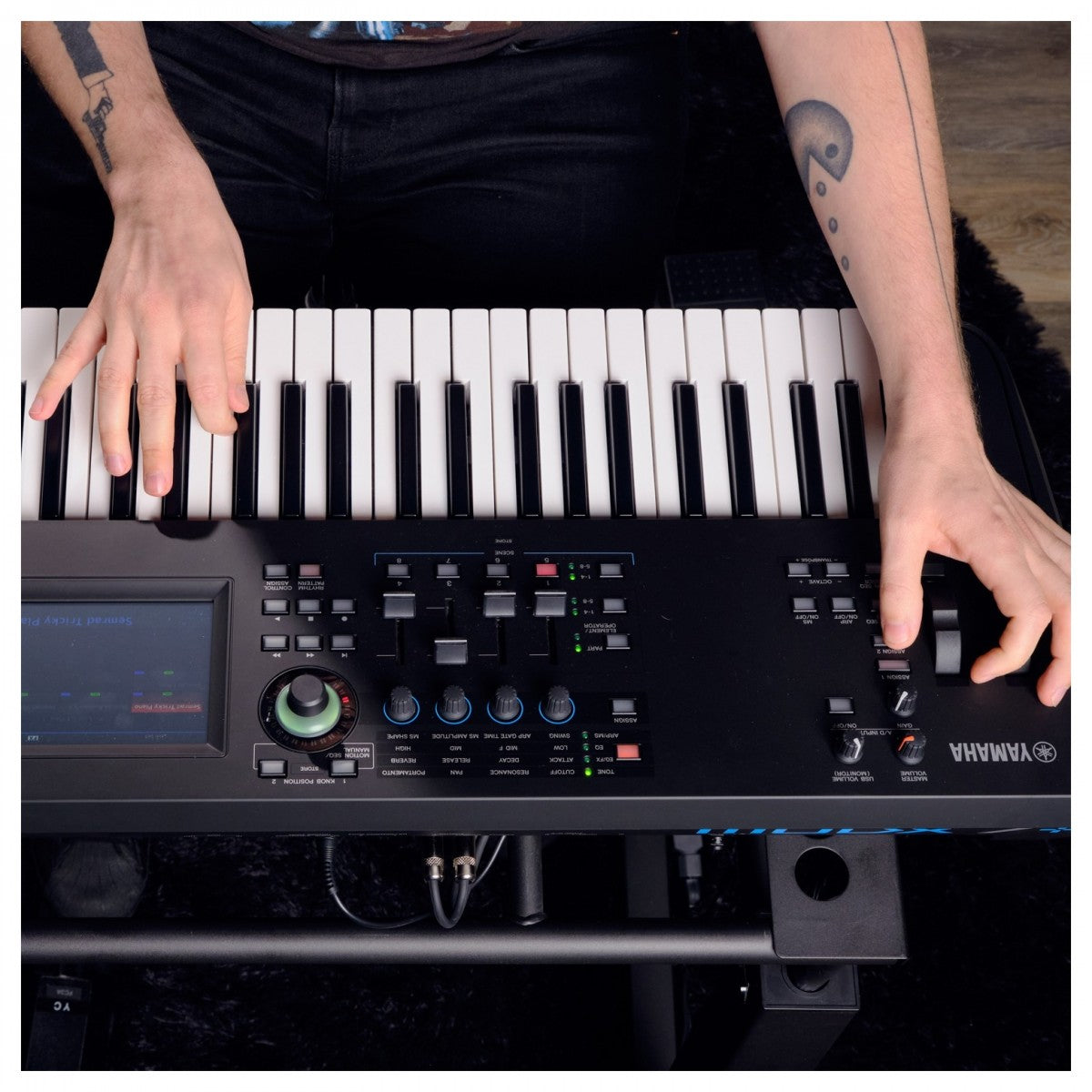 Đàn Synthesizer Yamaha MODX7+ 76-Phím-Mai Nguyên Music
