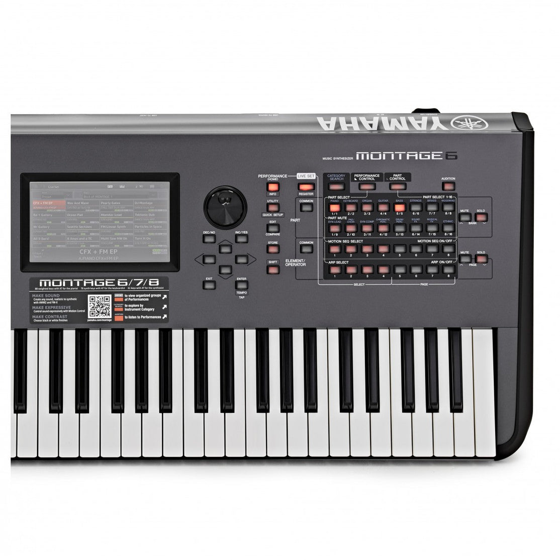 Đàn Synthesizer Yamaha MONTAGE 6 61-Phím-Mai Nguyên Music