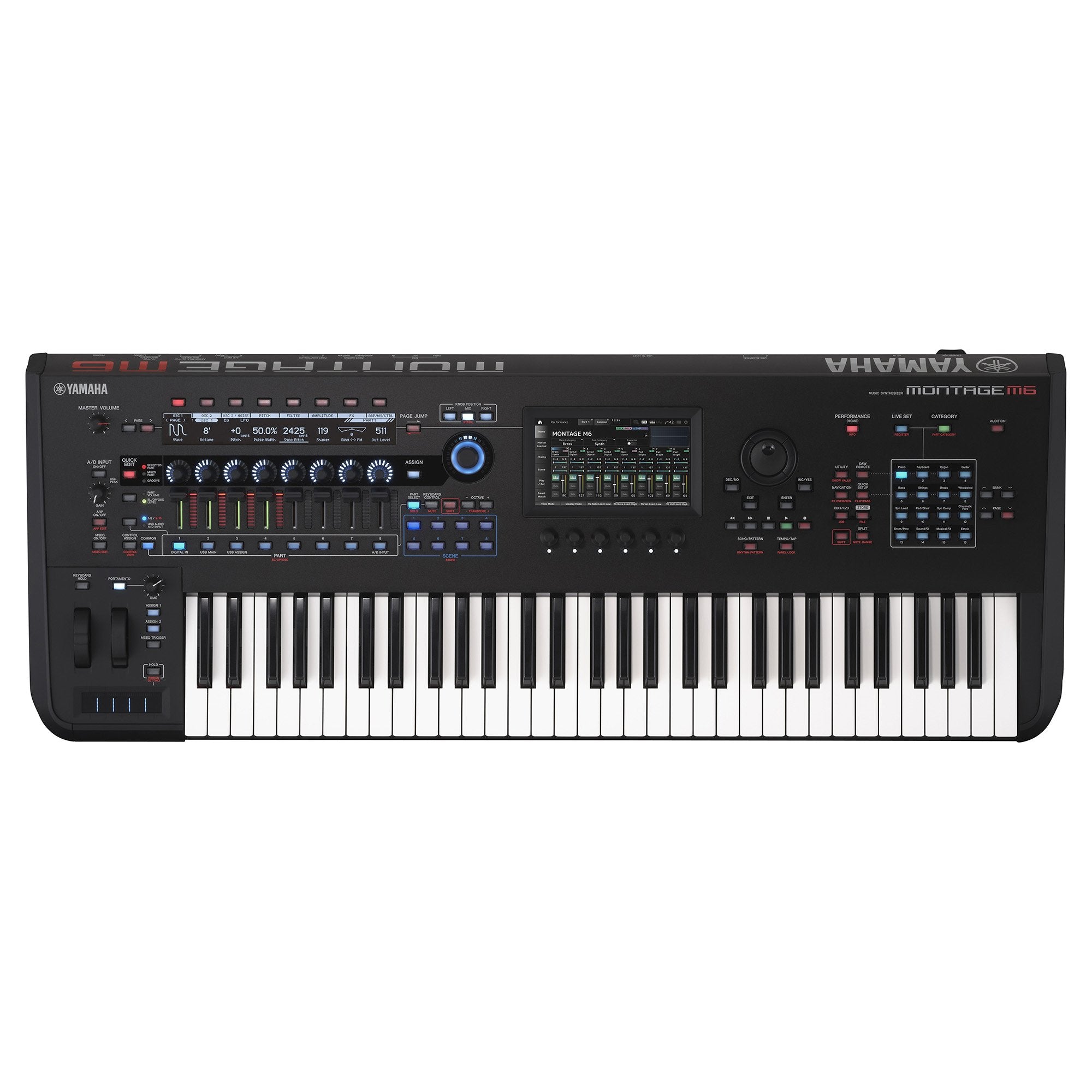 Đàn Synthesizer Yamaha MONTAGE M6 61-Phím-Mai Nguyên Music