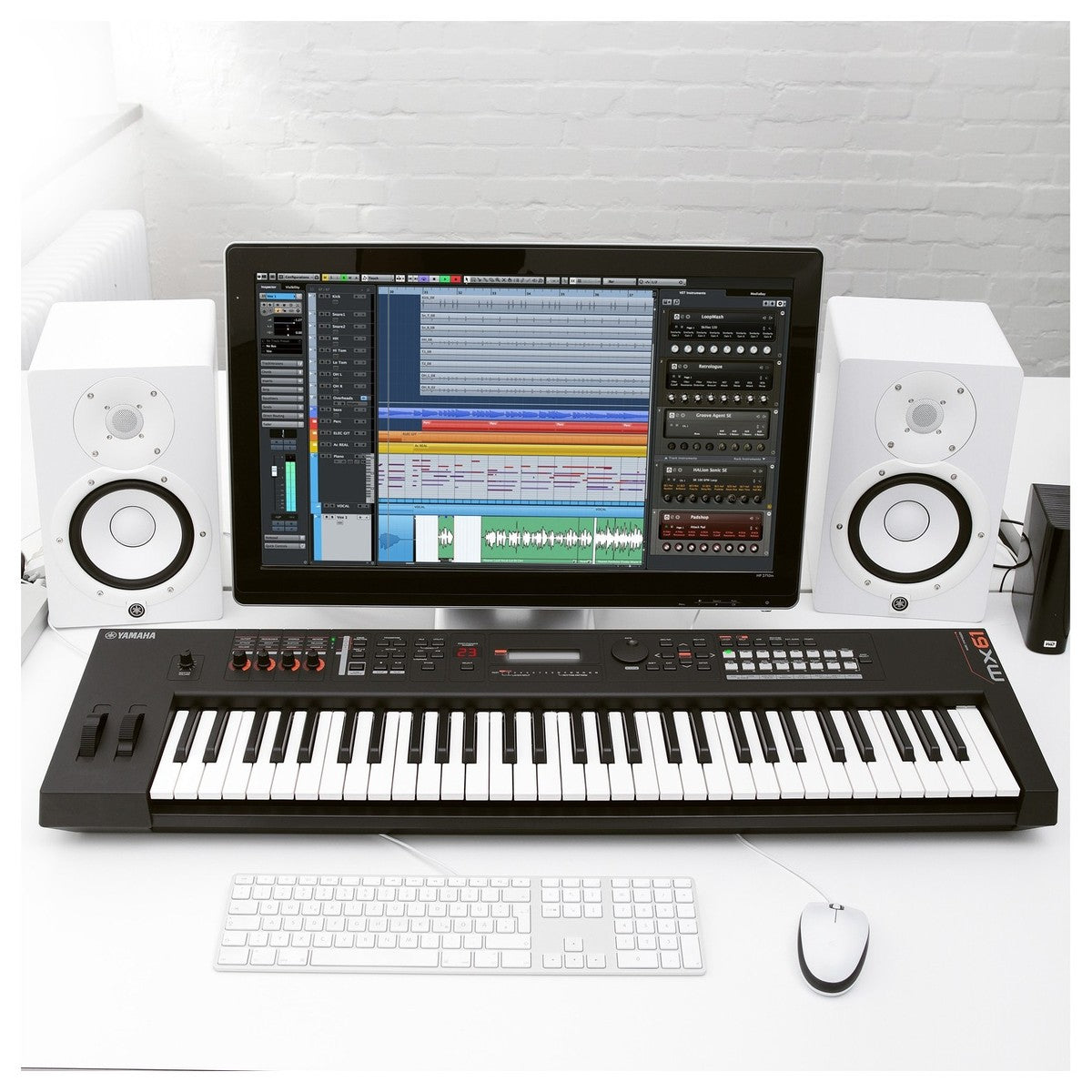 Đàn Synthesizer/Controller Yamaha MX61 61-Phím, Black-Mai Nguyên Music