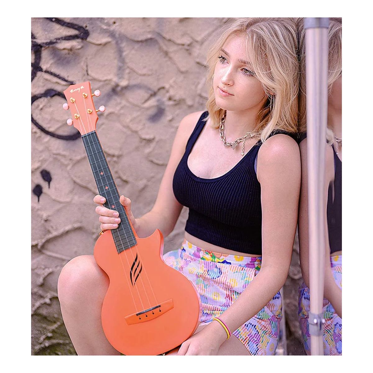 Đàn Ukulele Concert Enya Nova U, Orange-Mai Nguyên Music