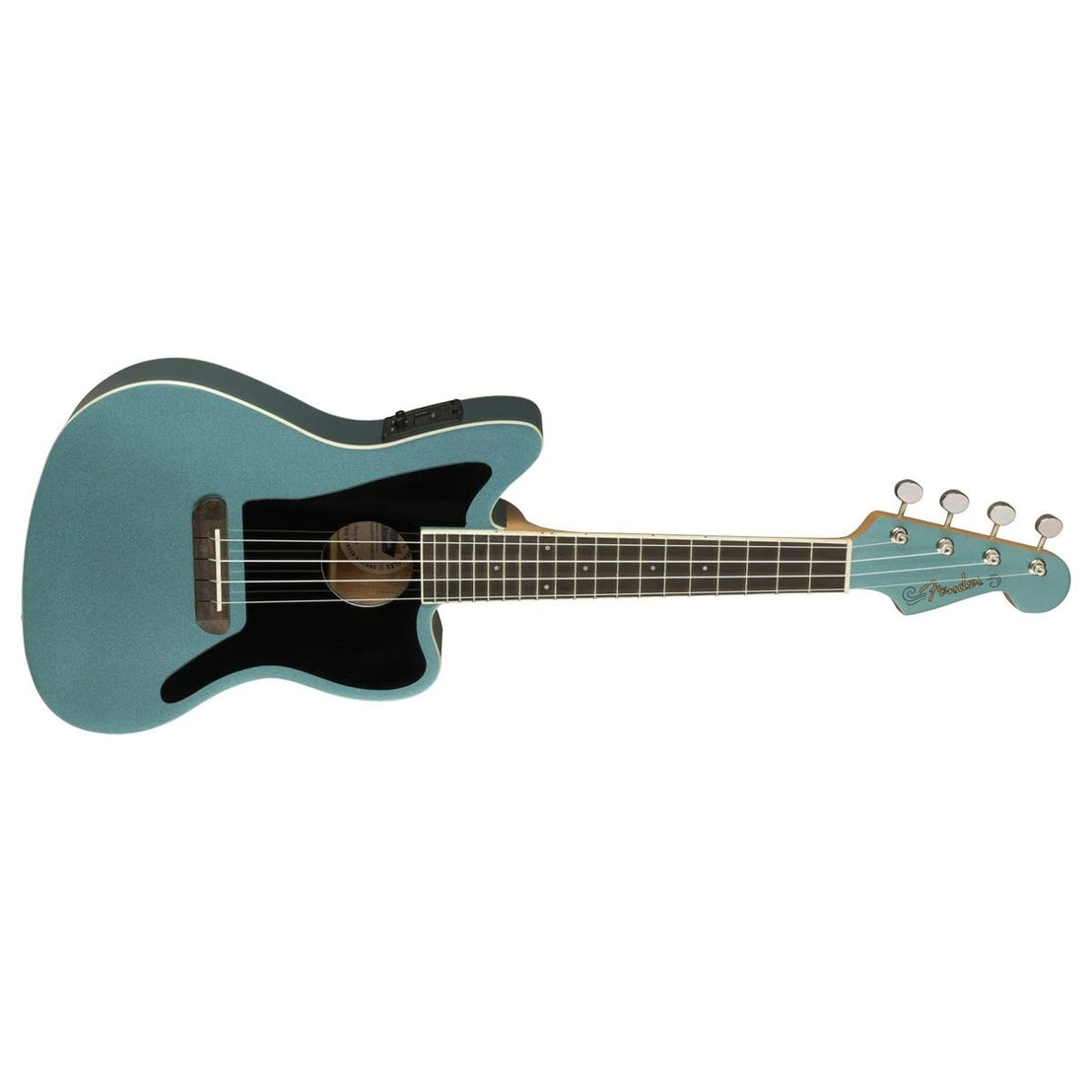 Đàn Ukulele Concert Fender Fullerton Jazzmaster FB Walnut, Tidepool-Mai Nguyên Music