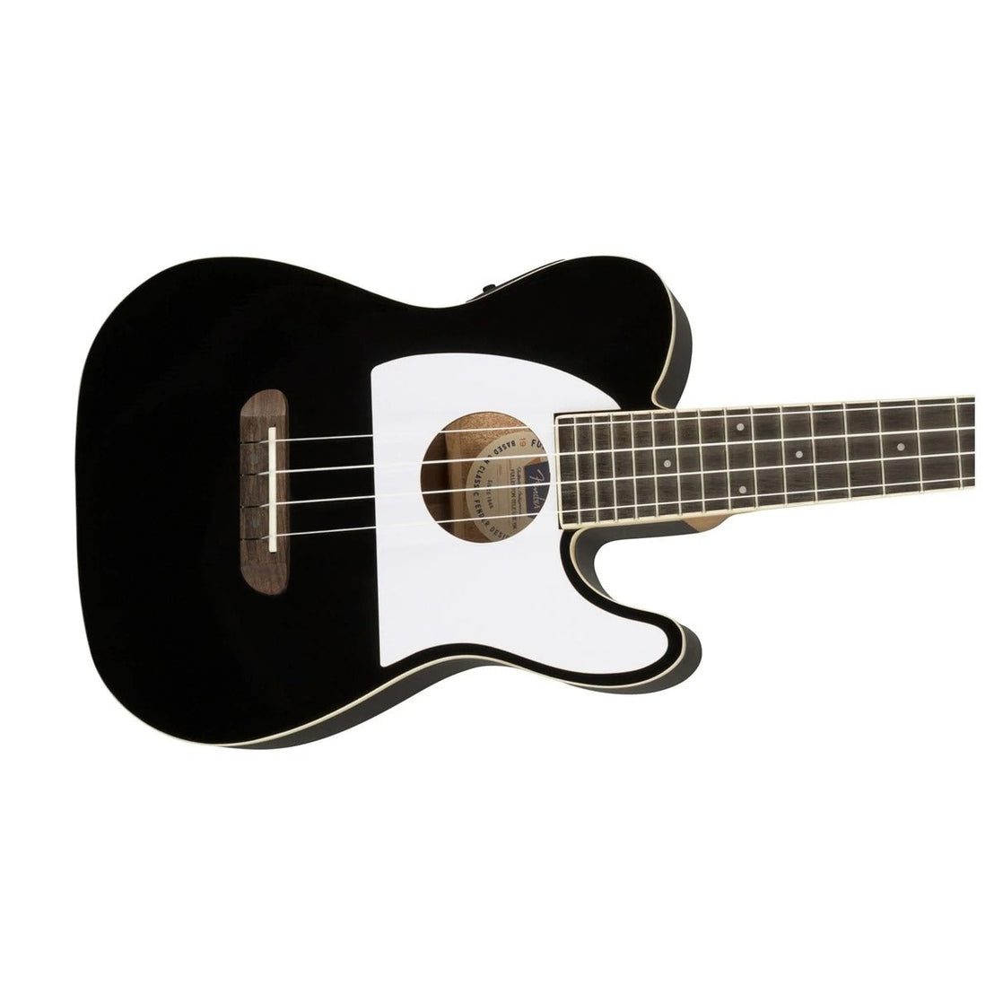 Đàn Ukulele Concert Fender Fullerton Tele FB Walnut, Black-Mai Nguyên Music