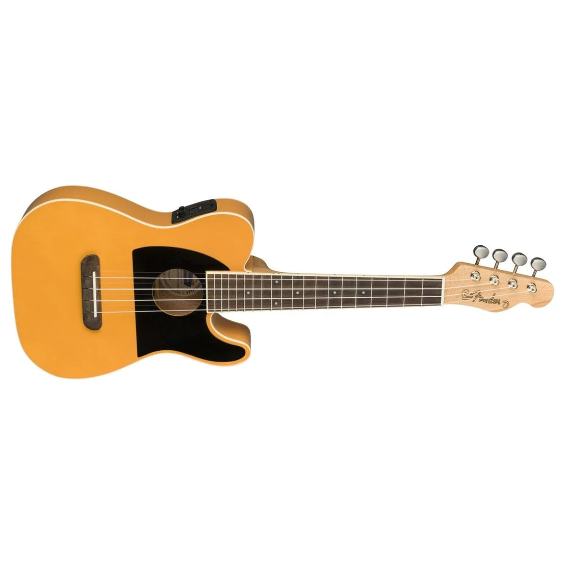 Đàn Ukulele Concert Fender Fullerton Tele FB Walnut, Butterscotch Blonde-Mai Nguyên Music