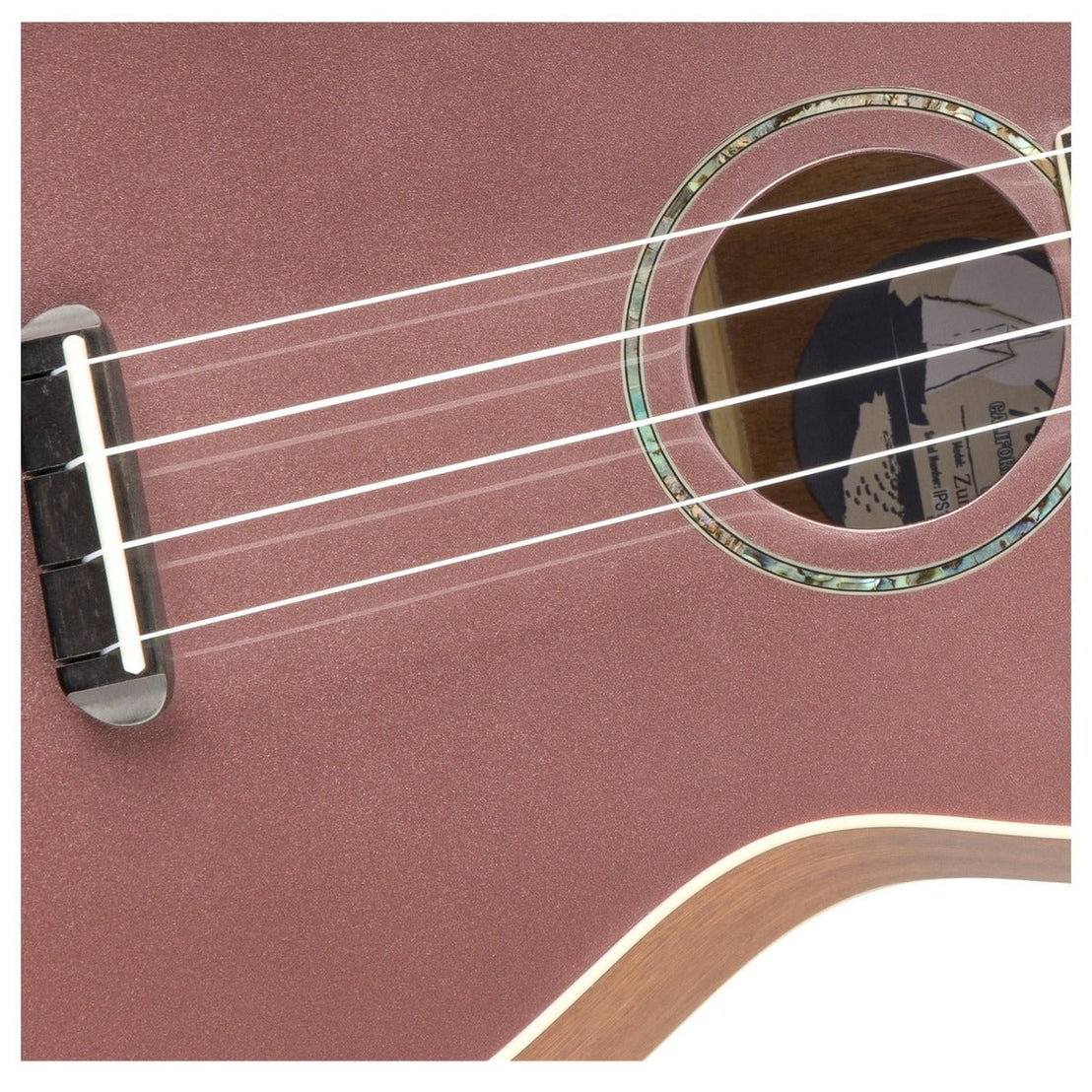Đàn Ukulele Concert Fender Zuma Classic FB Walnut, Burgundy Mist-Mai Nguyên Music