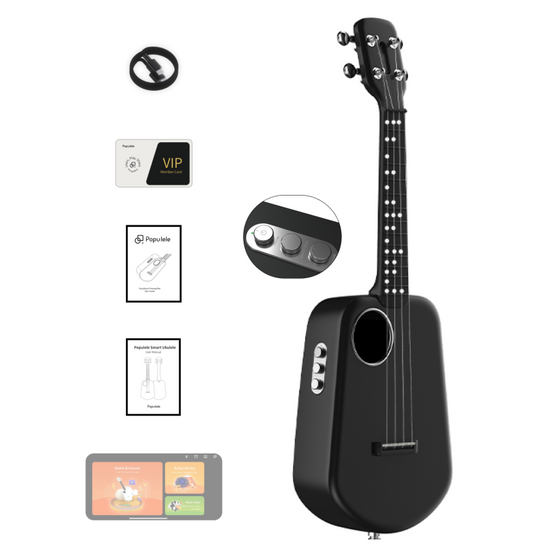 Đàn Ukulele Concert Populele 2 Pro Smart-Mai Nguyên Music