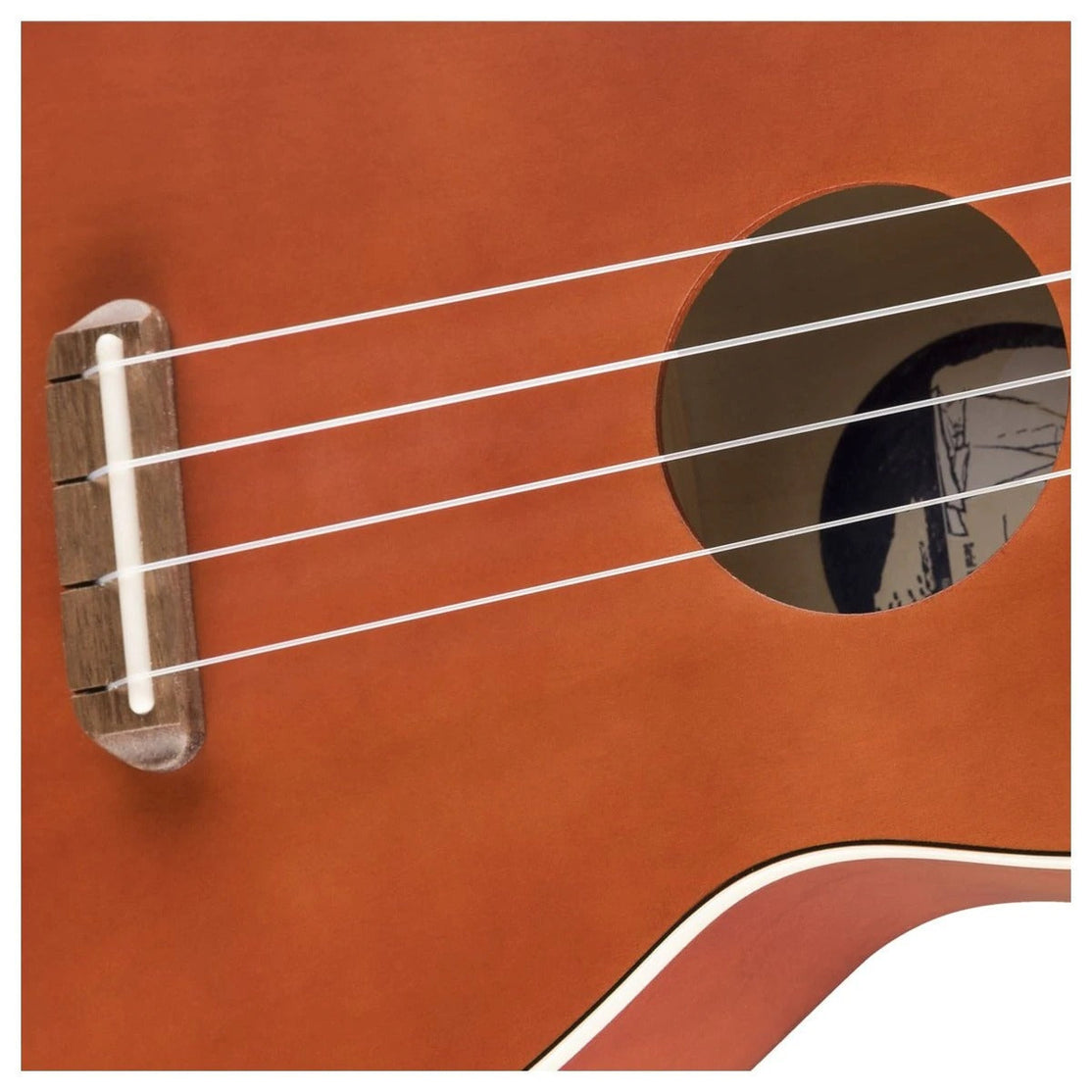 Đàn Ukulele Soprano Fender Venice FB Walnut, Natural-Mai Nguyên Music