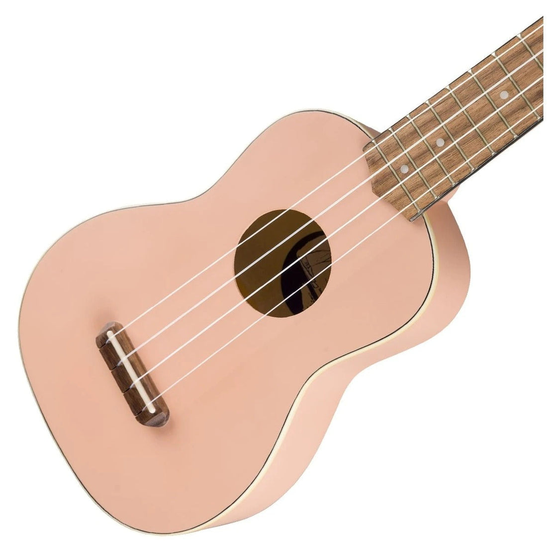 Đàn Ukulele Soprano Fender Venice FB Walnut, Shell Pink-Mai Nguyên Music