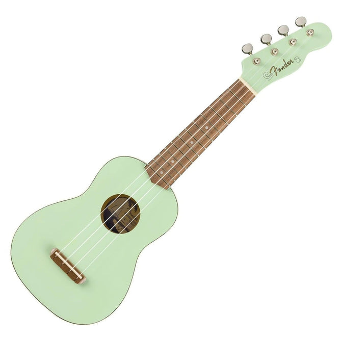 Đàn Ukulele Soprano Fender Venice FB Walnut, Surf Green-Mai Nguyên Music