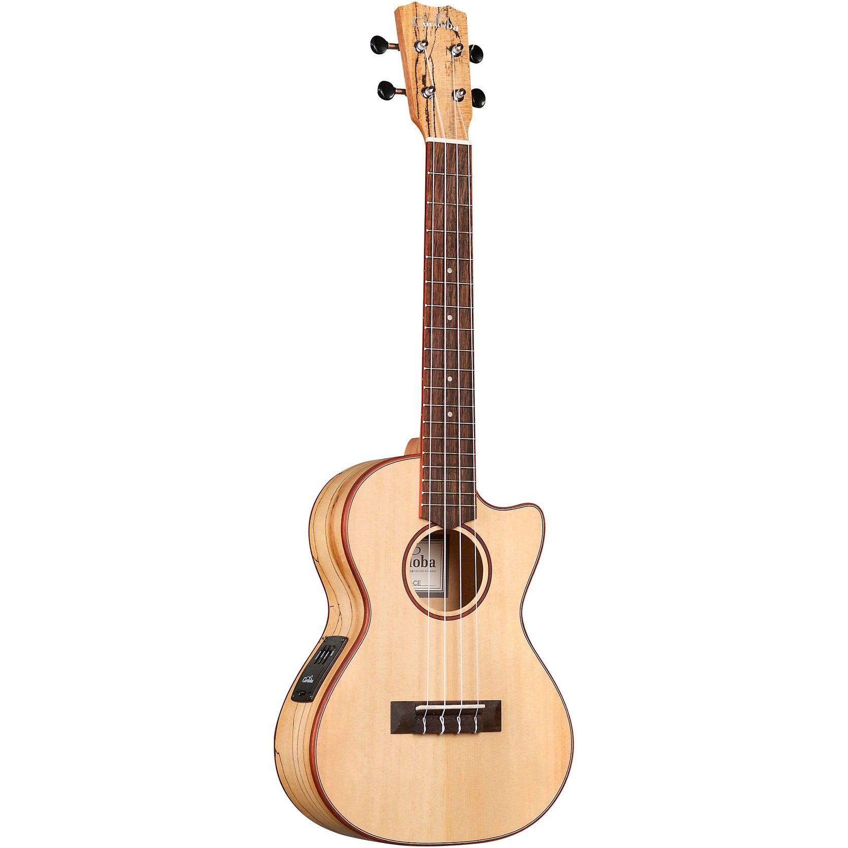 Đàn Ukulele Tenor Cordoba 24T-CE Spruce - Natural-Mai Nguyên Music