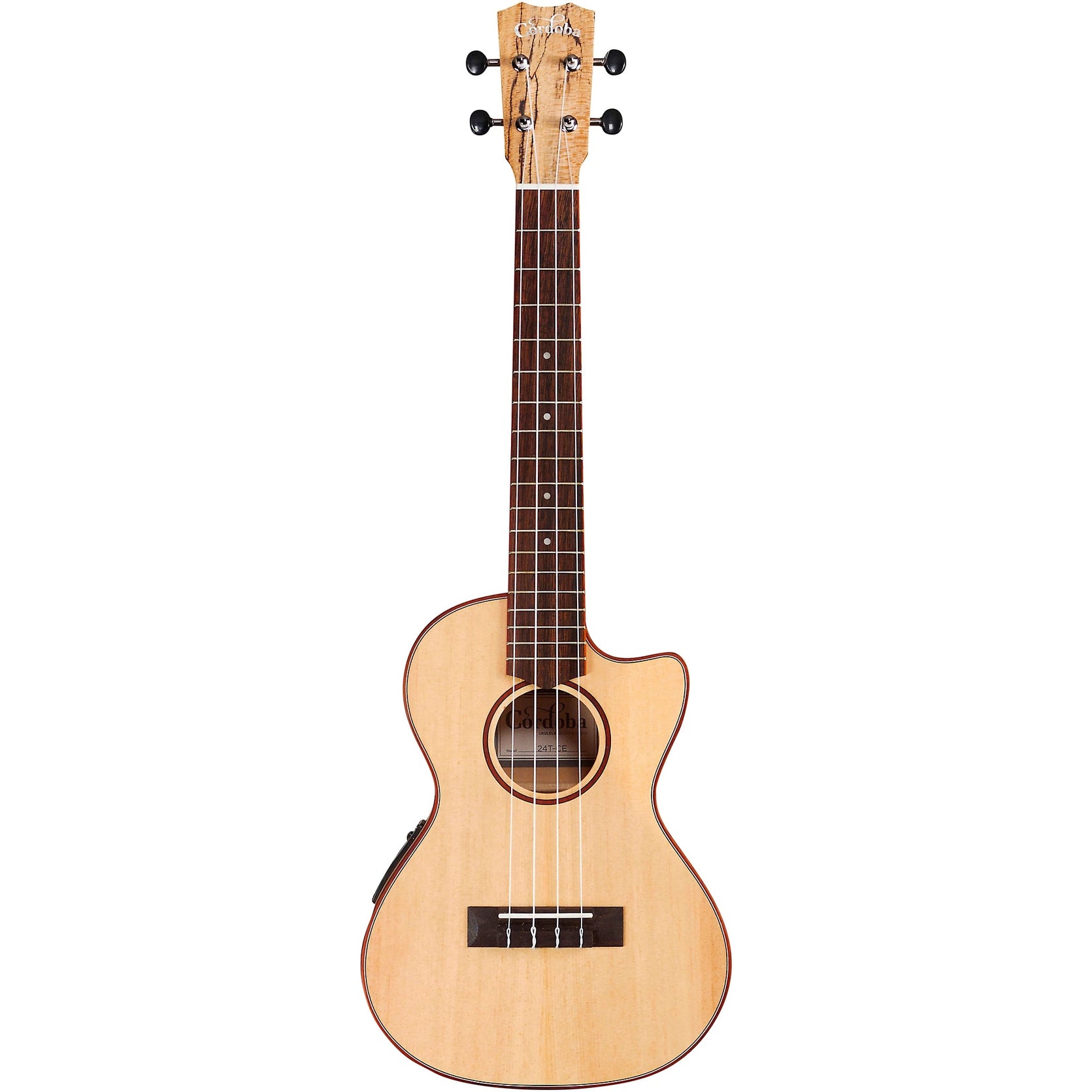 Đàn Ukulele Tenor Cordoba 24T-CE Spruce - Natural-Mai Nguyên Music