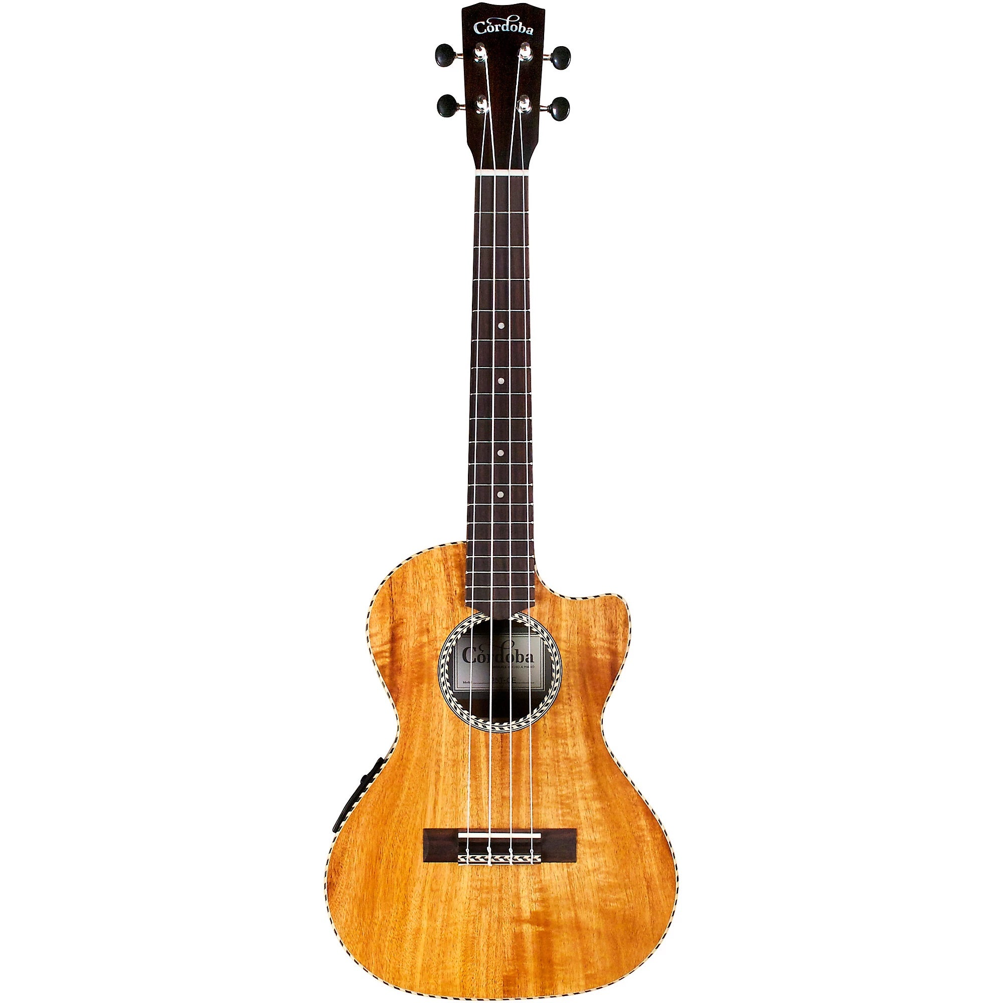 Đàn Ukulele Tenor Cordoba 25T-CE - Natural-Mai Nguyên Music
