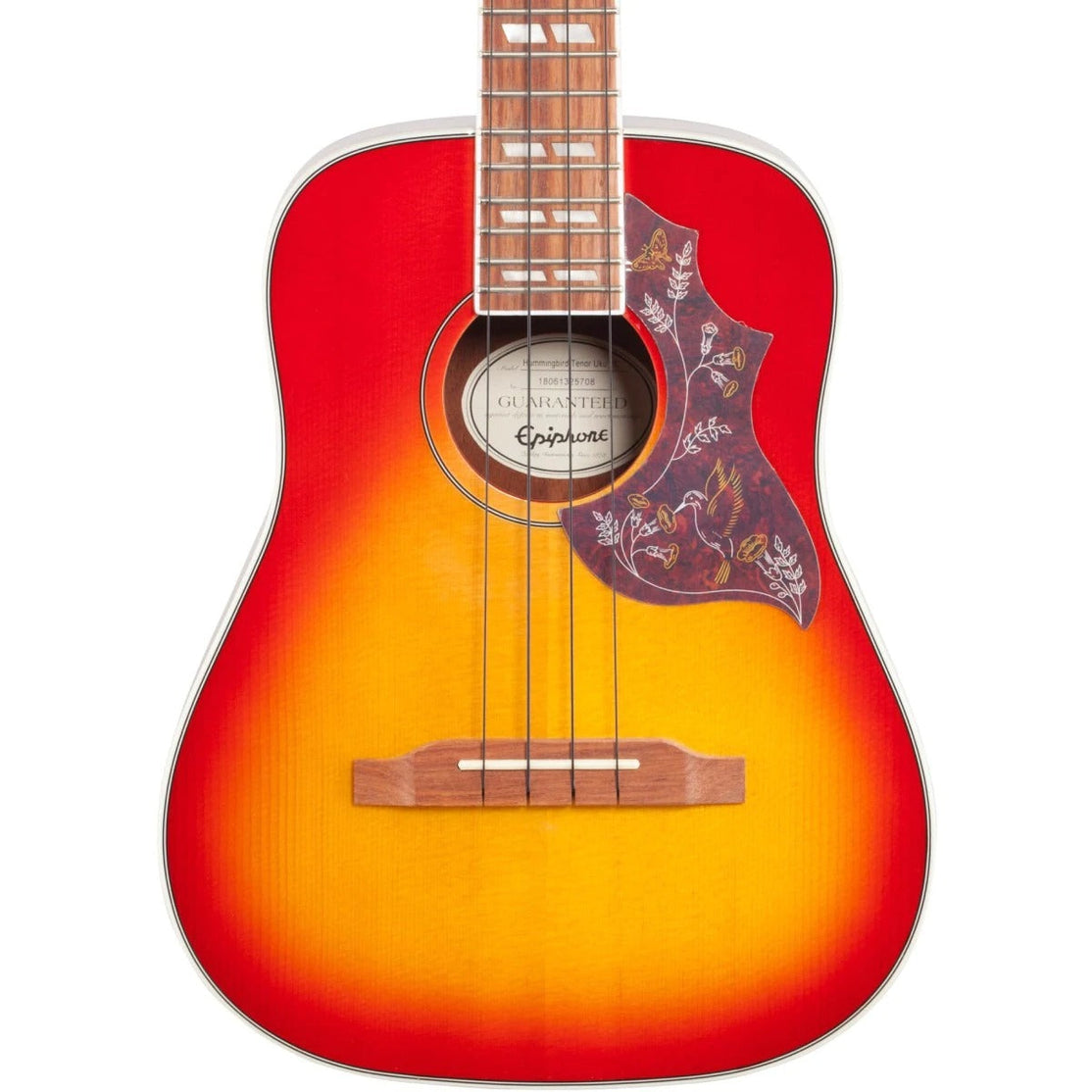 Đàn Ukulele Tenor Epiphone Hummingbird, Faded Cherry-Mai Nguyên Music