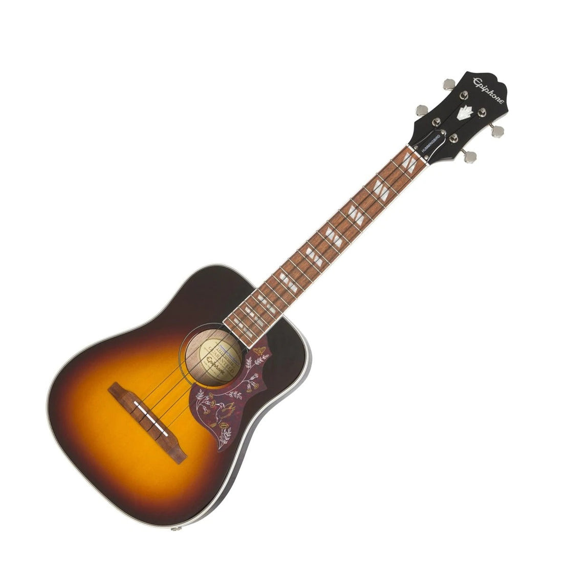 Đàn Ukulele Tenor Epiphone Hummingbird, Tobacco Sunburst-Mai Nguyên Music