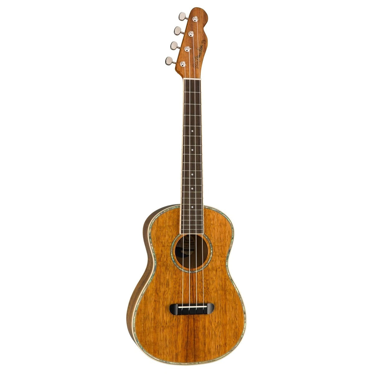 Đàn Ukulele Tenor Fender Montecito FB Walnut, Natural-Mai Nguyên Music