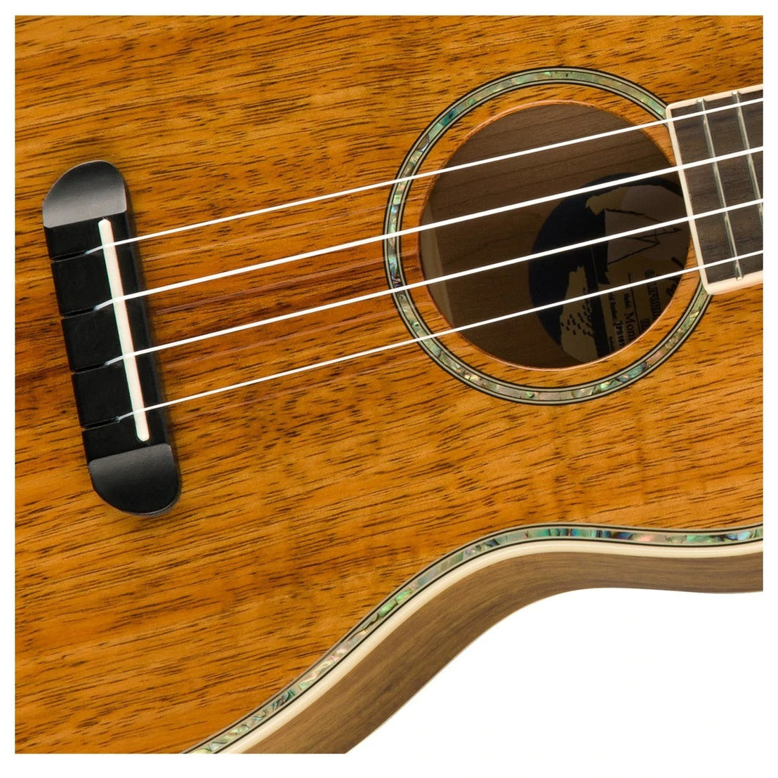 Đàn Ukulele Tenor Fender Montecito FB Walnut, Natural-Mai Nguyên Music