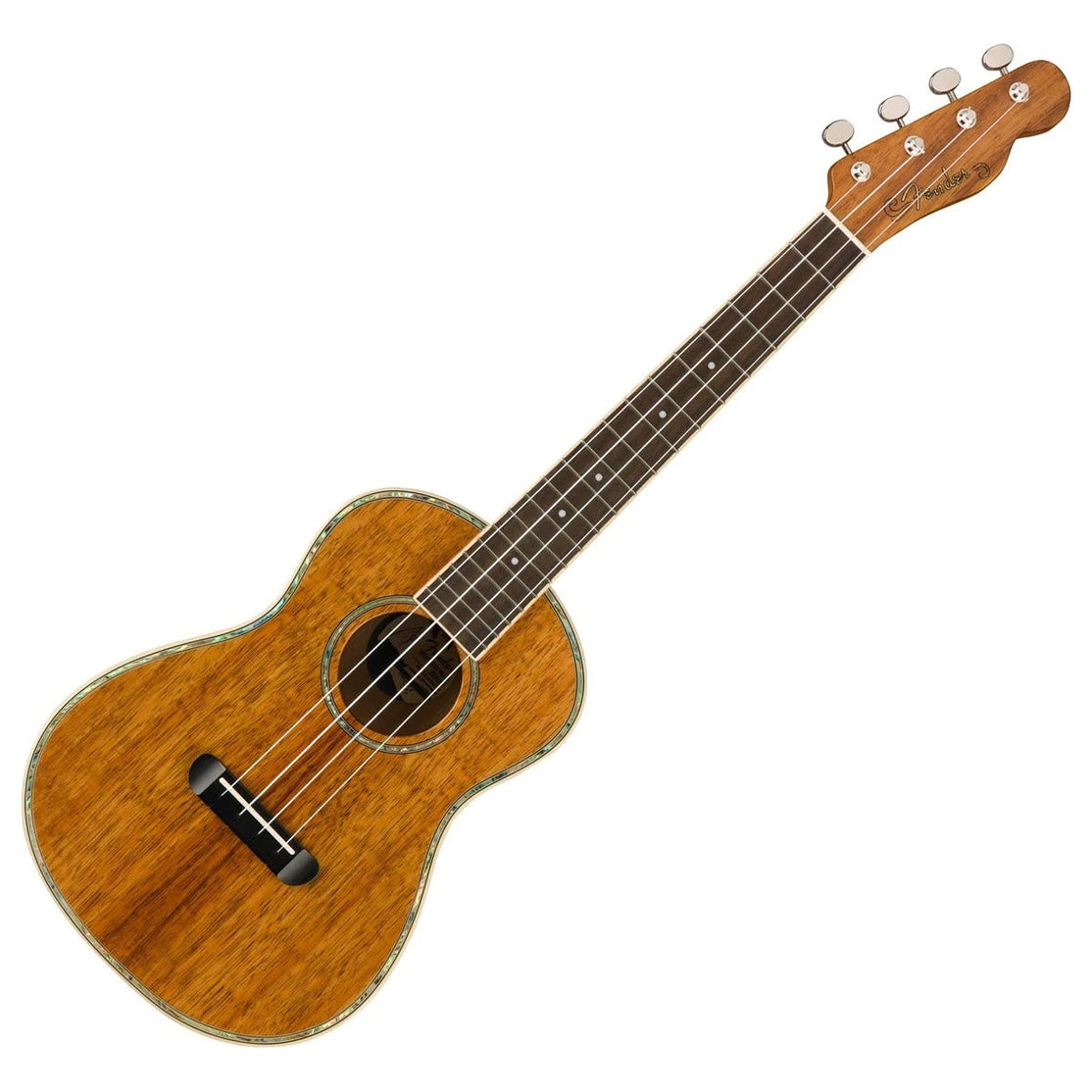 Đàn Ukulele Tenor Fender Montecito FB Walnut, Natural-Mai Nguyên Music
