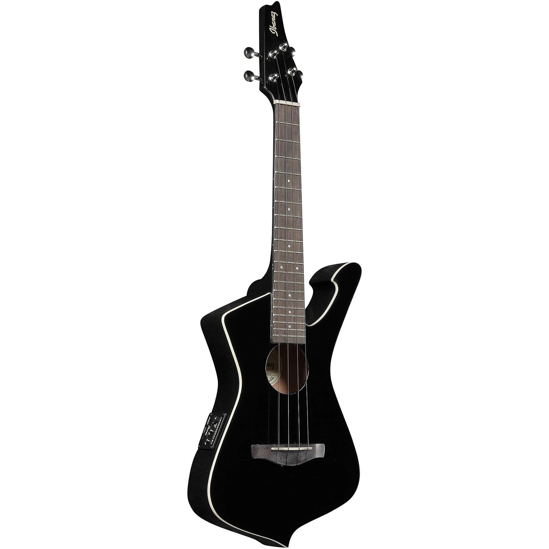 Đàn Ukulele Tenor Ibanez UICT10, Black High Gloss-Mai Nguyên Music