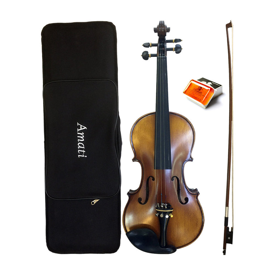 Đàn Violin Vân Vẽ Amati VM118 (Size 1/4-1/2-3/4-4/4)-Mai Nguyên Music