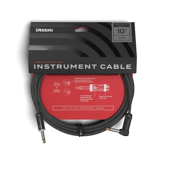Dây Cáp Kết Nối D'Addario American Stage PW-AMSGRA-10 (3M)-Mai Nguyên Music